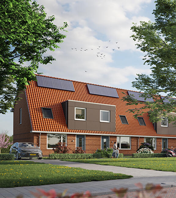 10 Energiezuinige woningen, Parkwijk, Stadskanaal 